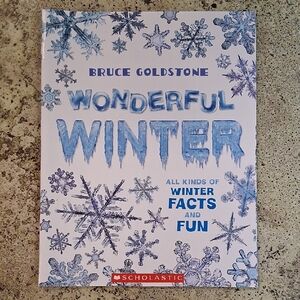 Wonderful Winter Book by Scholastic Childrens Science Seasons Home School